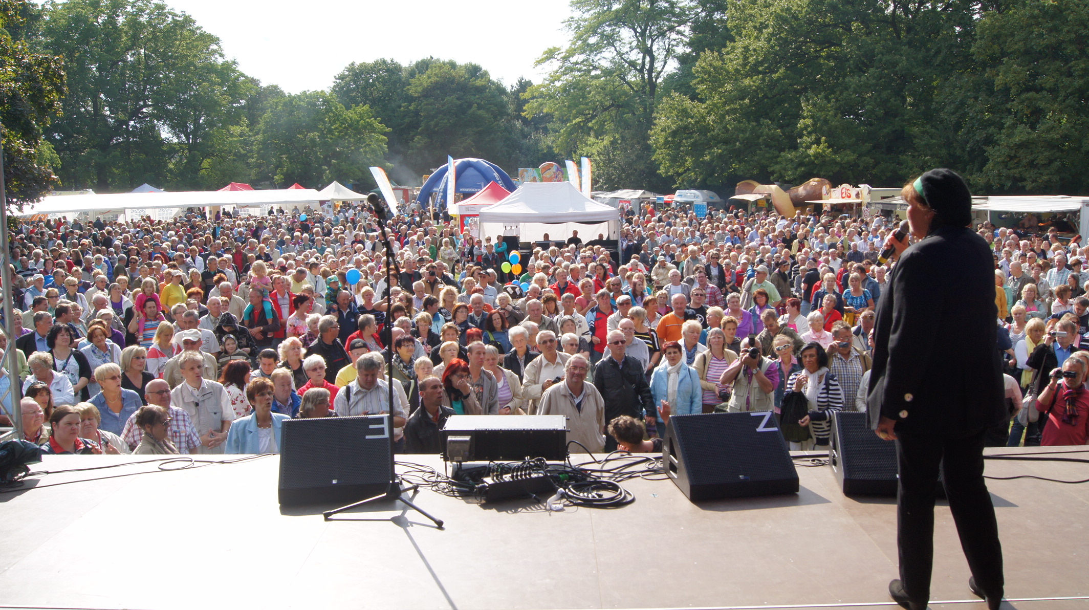 Grünauer Kultursommer // Eröffnung Schönauer Parkfest // © Uwe Walther